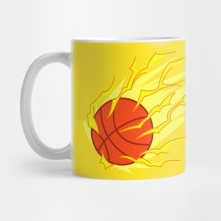 Electrifying Slam: When Basketball Meets Lightning Mug